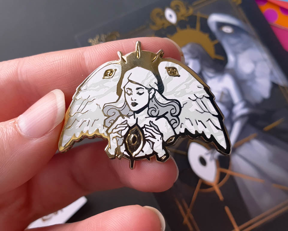 Marble Angels - Hard Enamel Pins - Wings of Marble