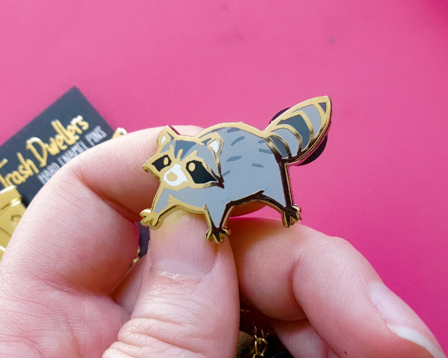 All Trash Dwellers Raccoons Set - Hard Enamel Pin