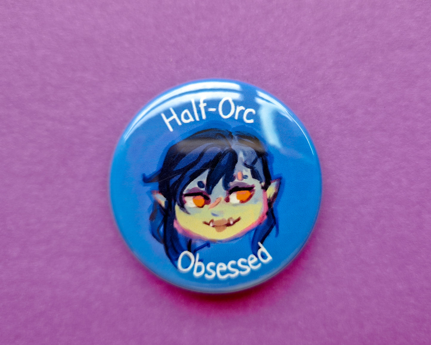 DnD character race Pinback Buttons