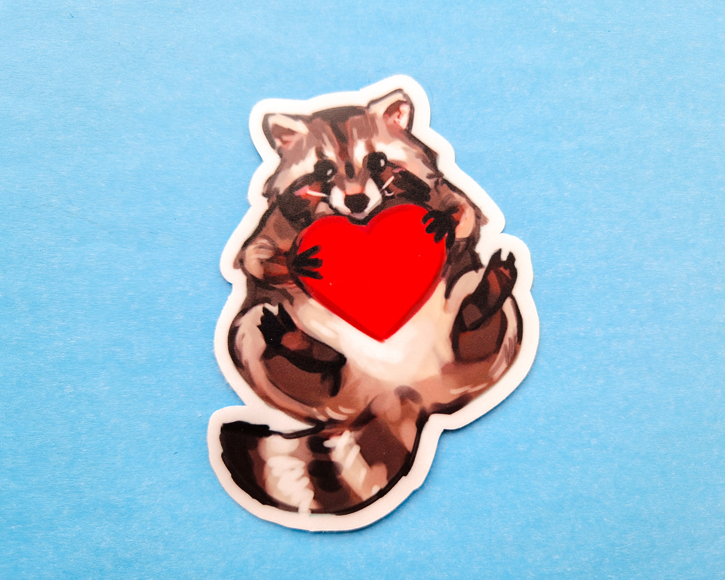 Heart Animals - Weatherproof Vinyl Stickers