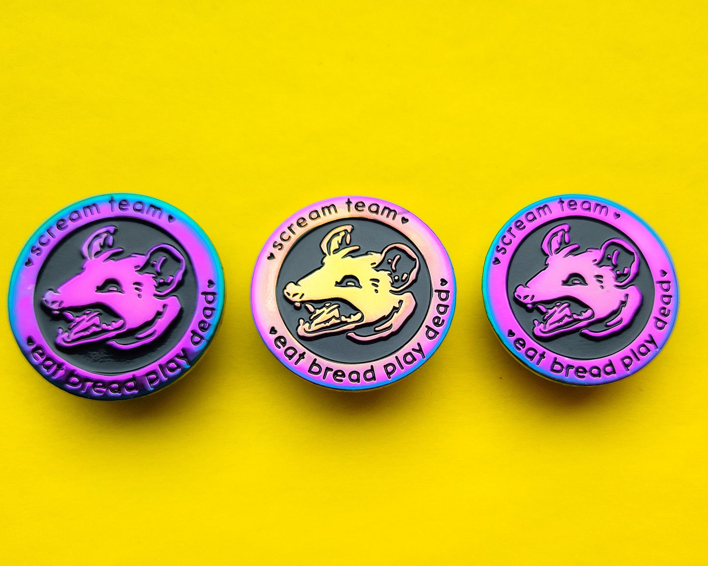 (Rainbow) Trash Troupe (Both Pins) - Enamel Pins