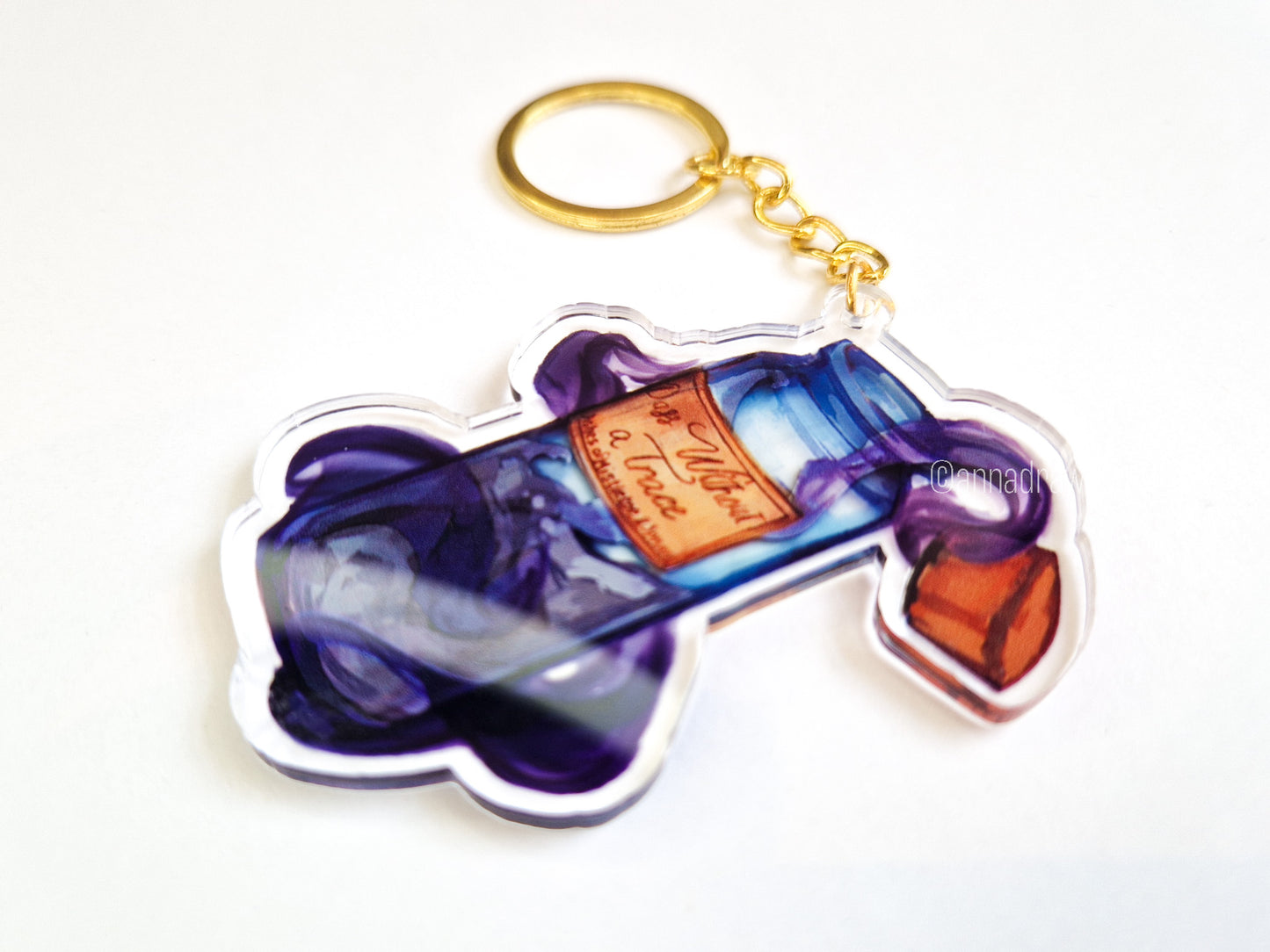 Pass Without A Trace DnD Keychain