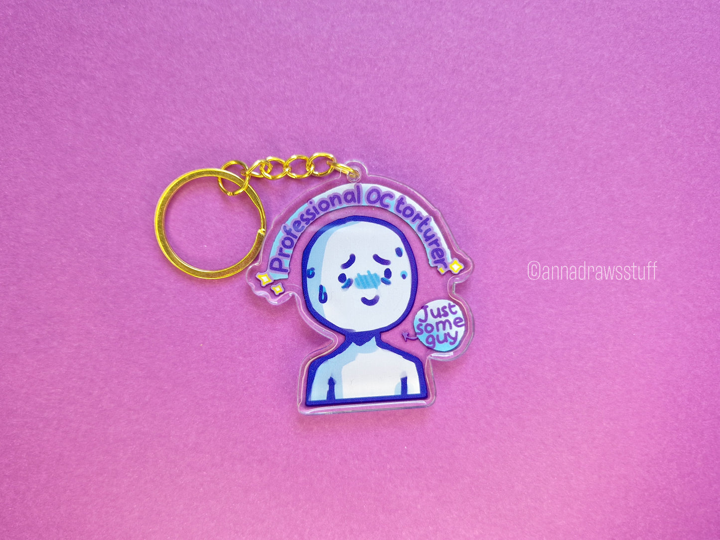 Professional OC Torturer Keychain