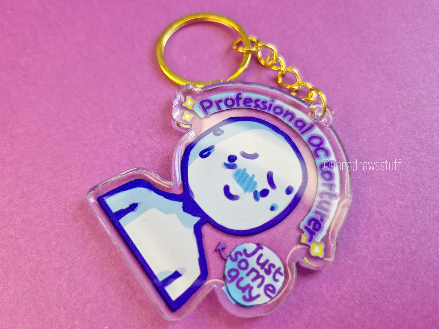 Professional OC Torturer Keychain