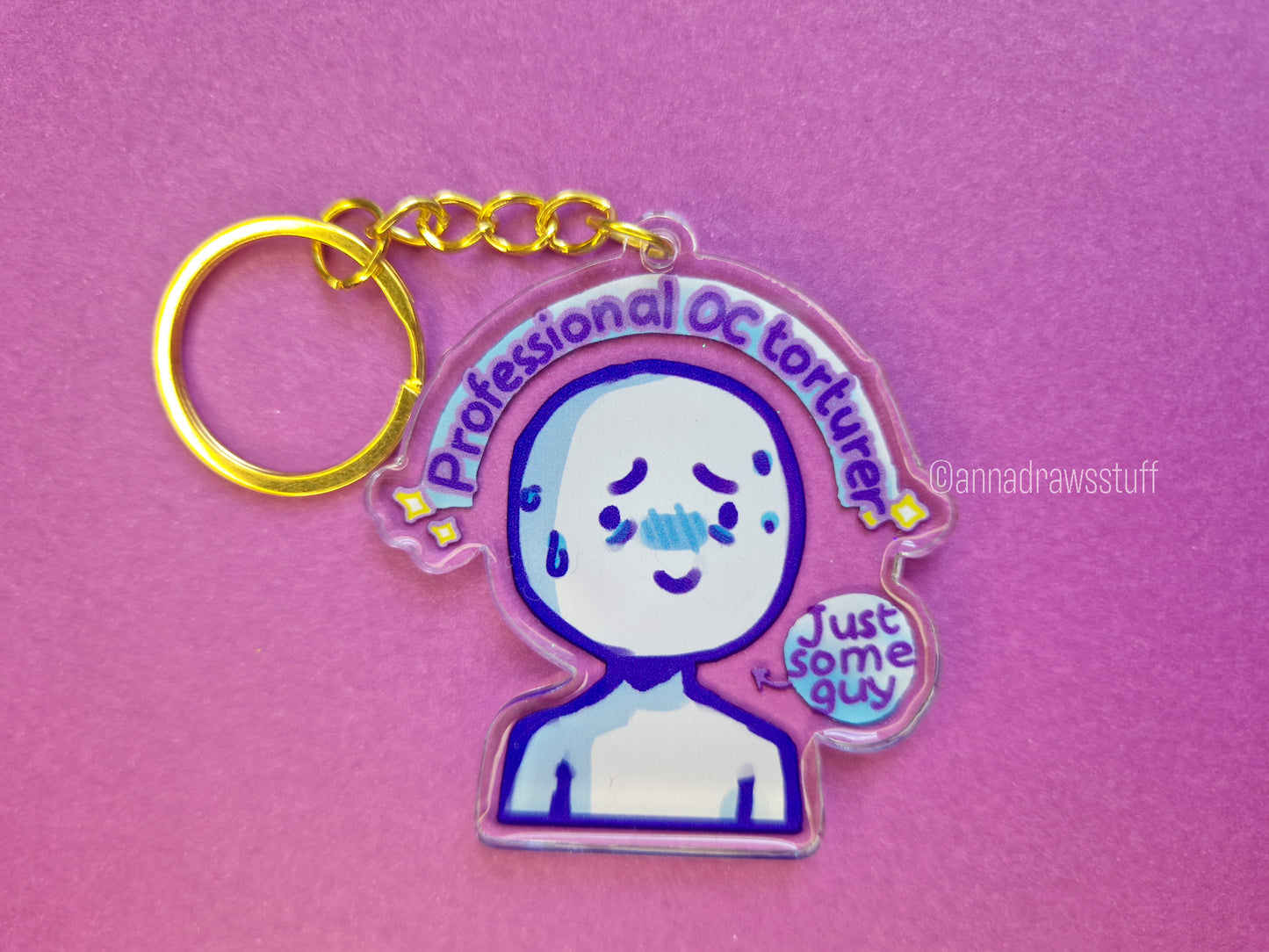 Professional OC Torturer Keychain