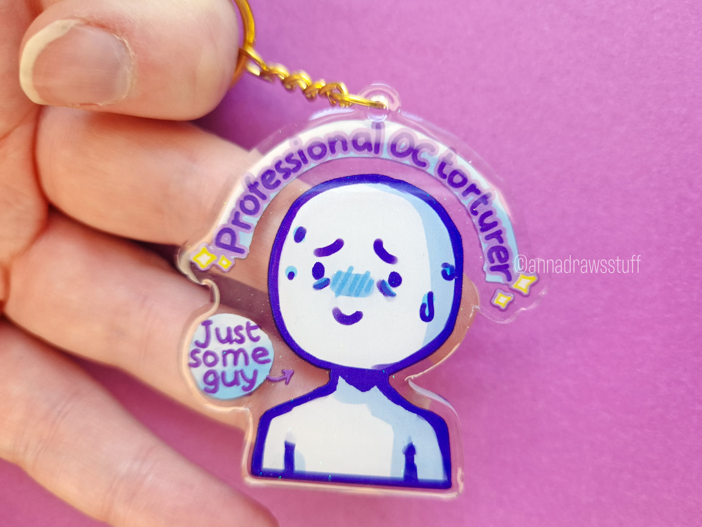 Professional OC Torturer Keychain