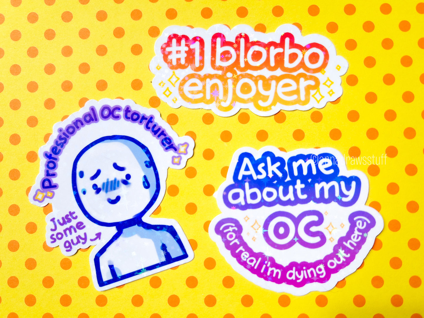 OC Stickers - Weatherproof Vinyl Stickers