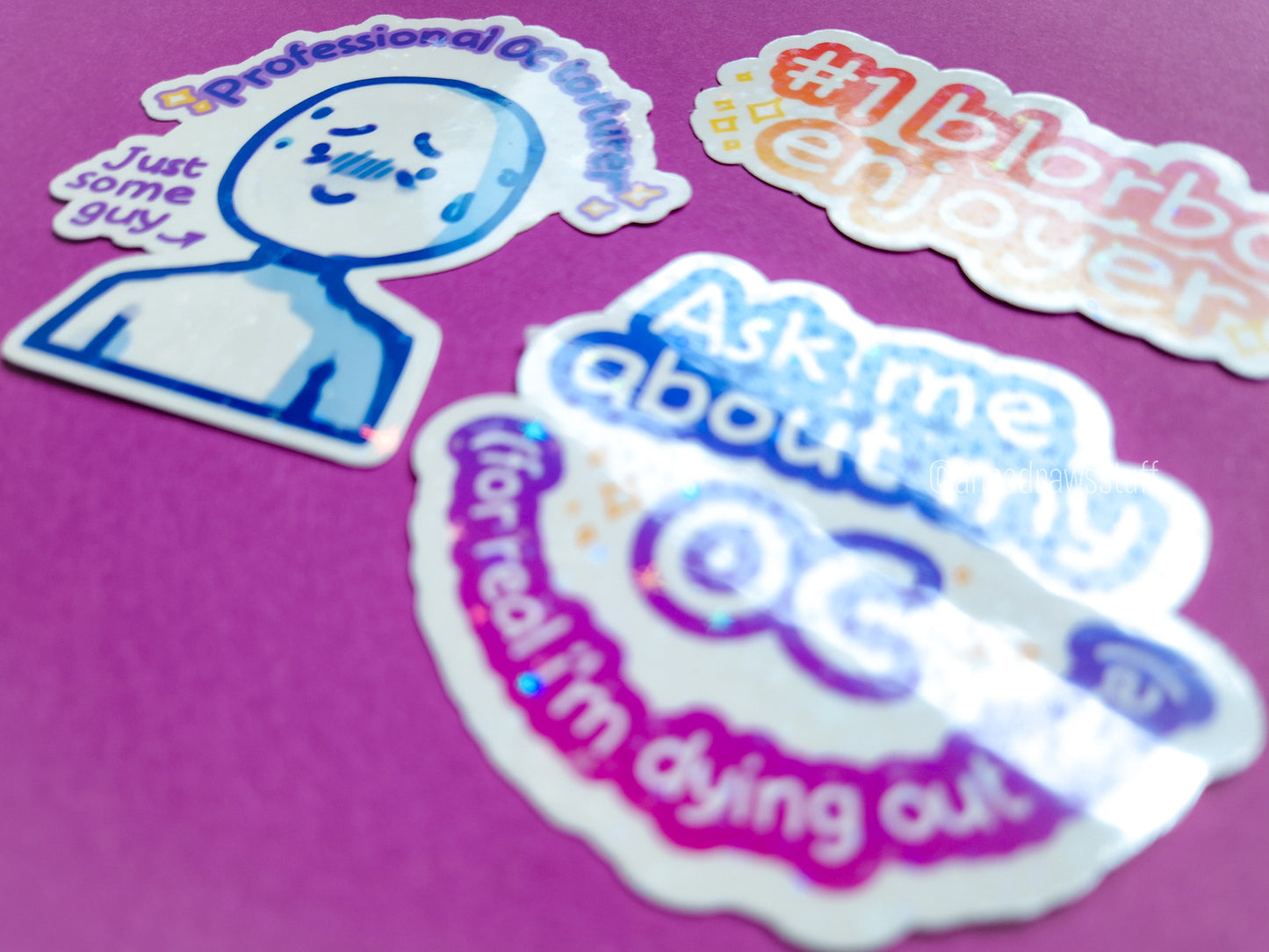 OC Stickers - Weatherproof Vinyl Stickers