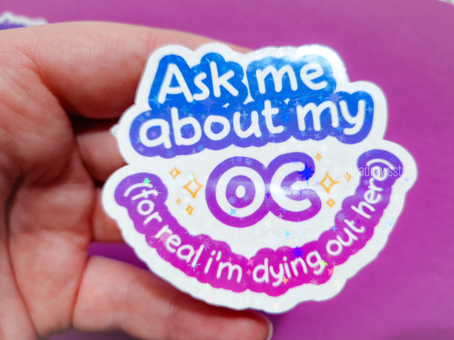 OC Stickers - Weatherproof Vinyl Stickers