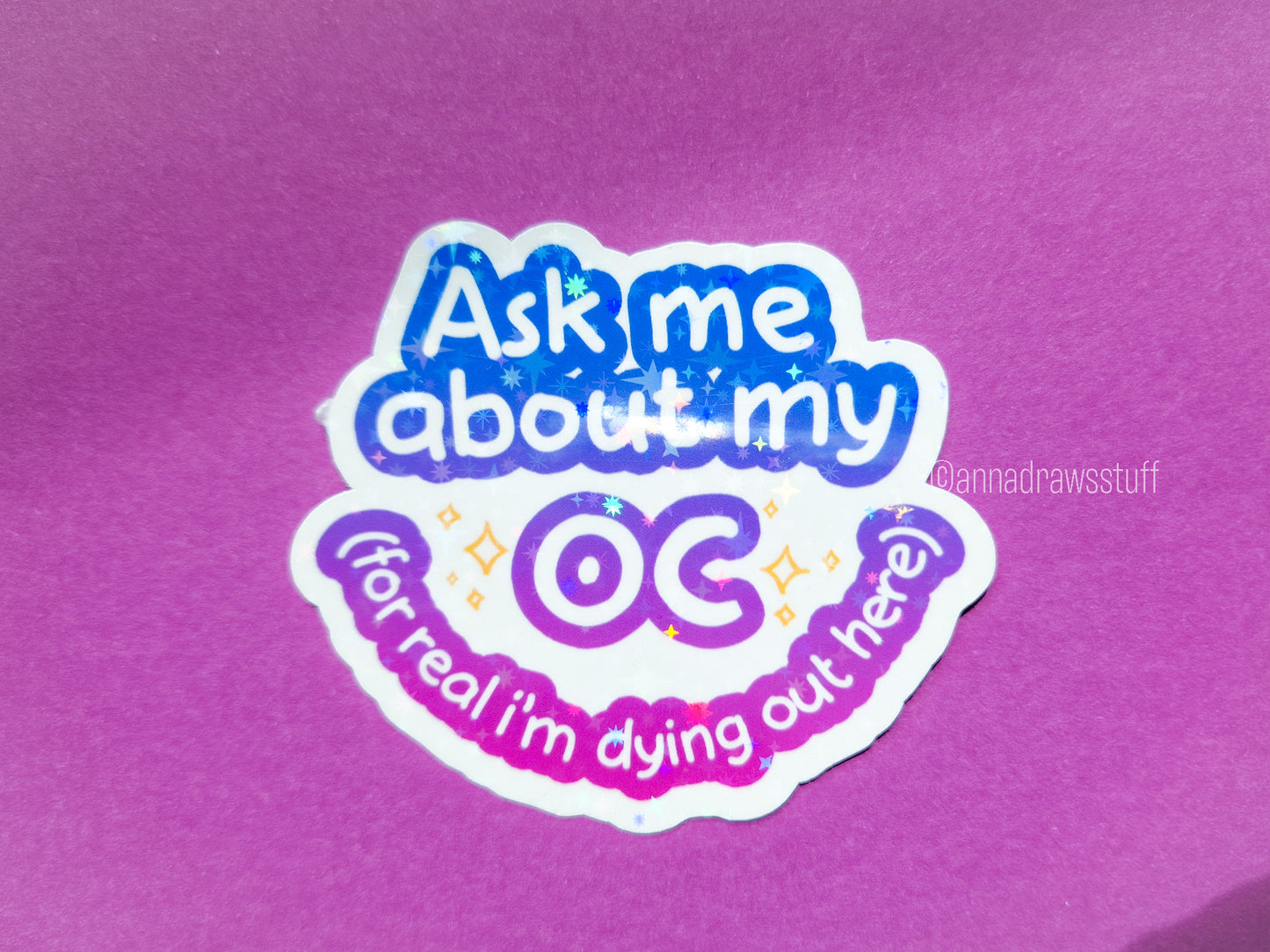 OC Stickers - Weatherproof Vinyl Stickers