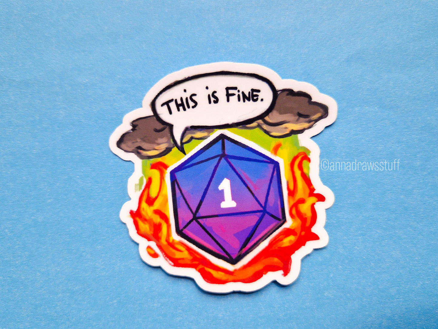 DnD Stickers - Waterproof Vinyl Stickers