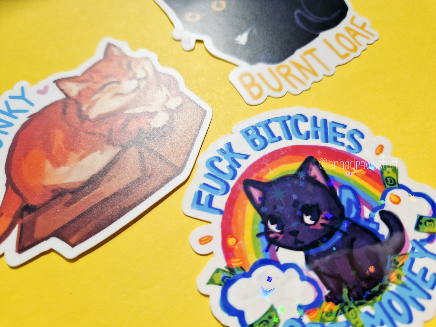 Cute Kitties - Weatherproof Vinyl Stickers