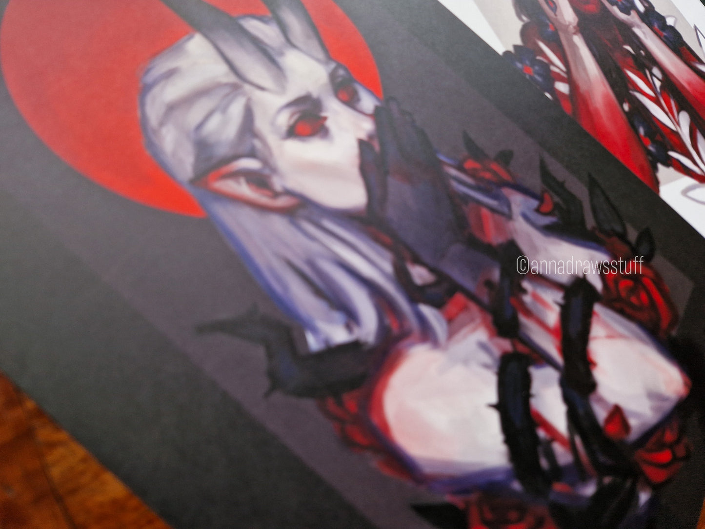 Three Wise Demons Art Prints - A4 (letter) or A6 (postcard) size