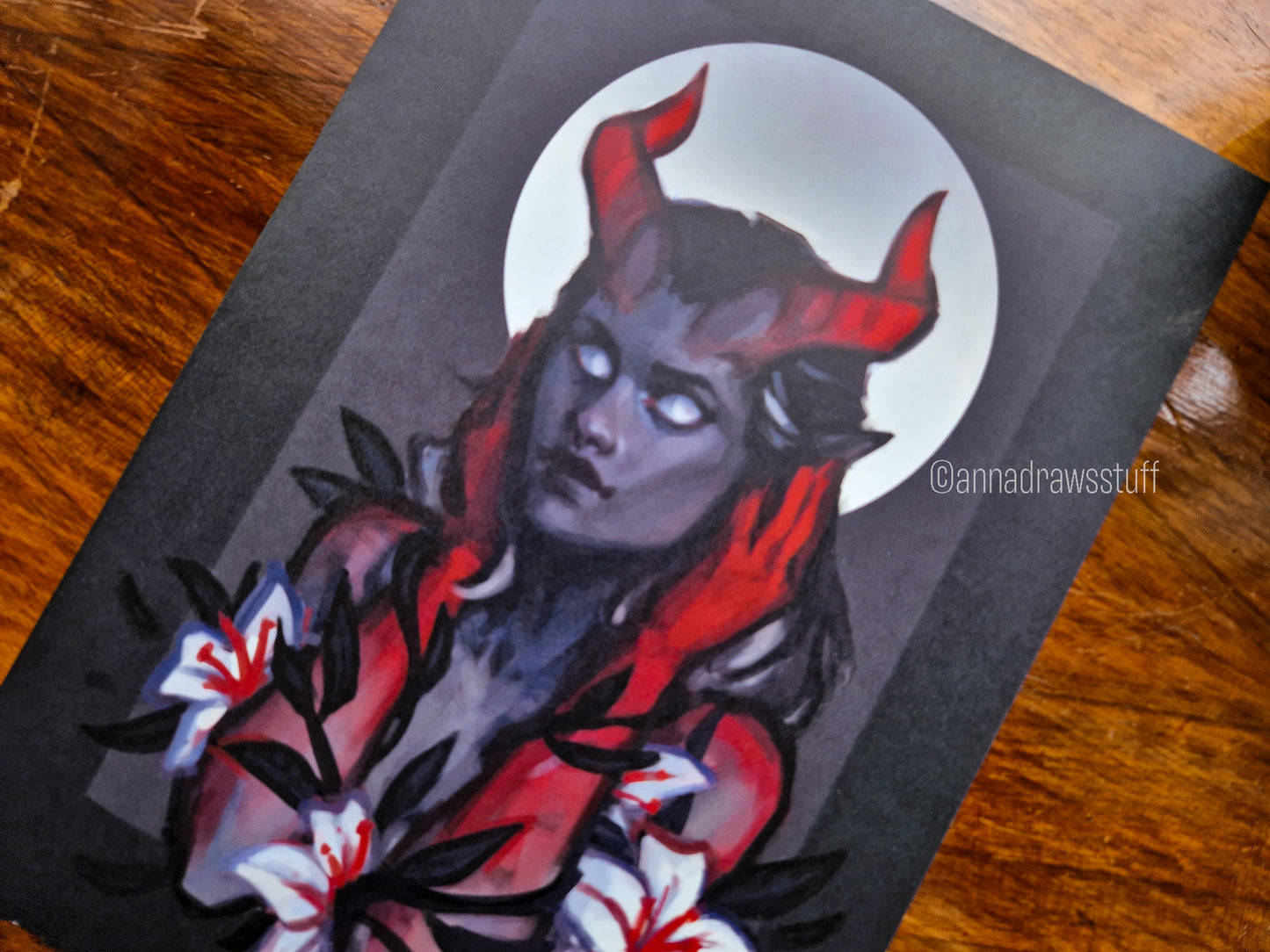 Three Wise Demons Art Prints - A4 (letter) or A6 (postcard) size