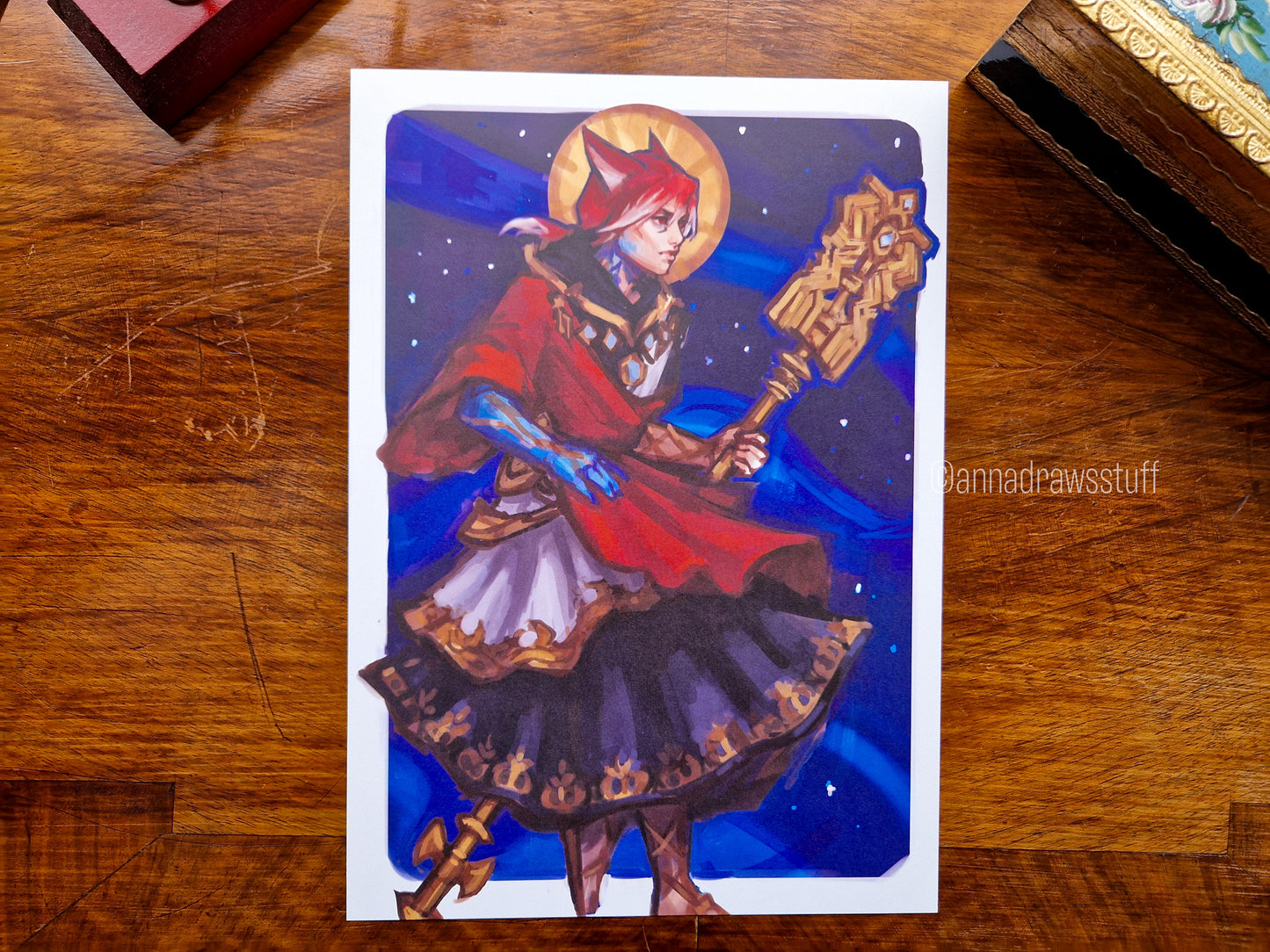 FFXIV Art Prints - A4 (letter) or A6 (postcard) size