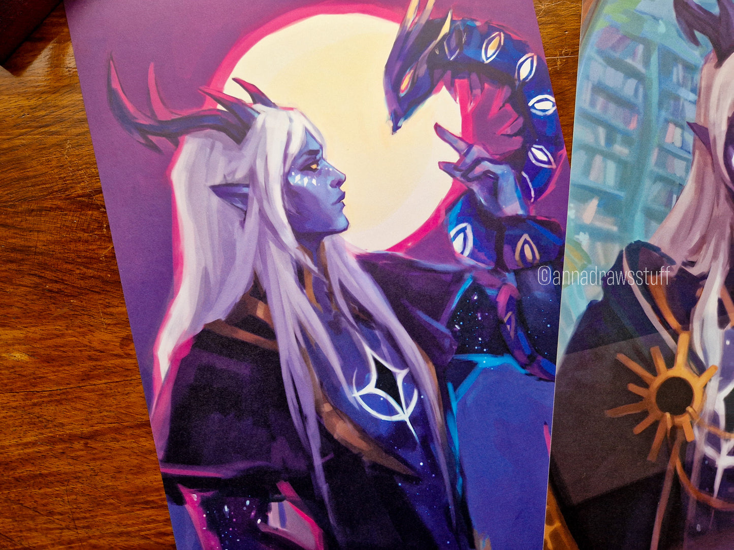 Aaravos Art Prints - A4 (letter) or A6 (postcard) size
