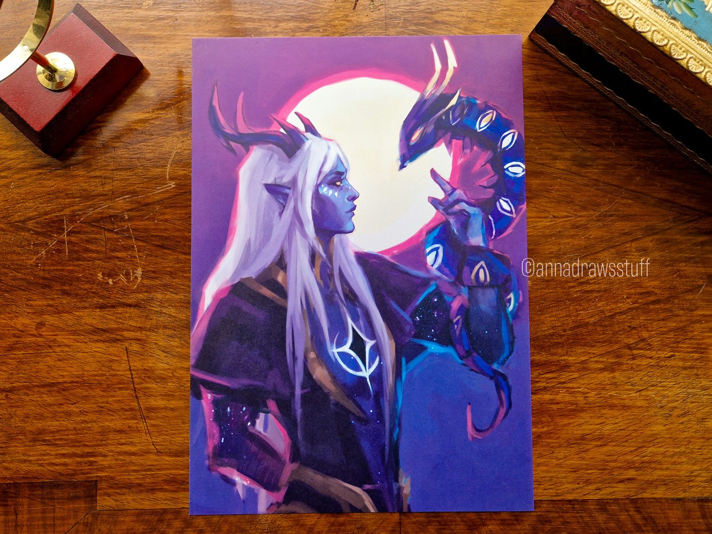 Aaravos Art Prints - A4 (letter) or A6 (postcard) size