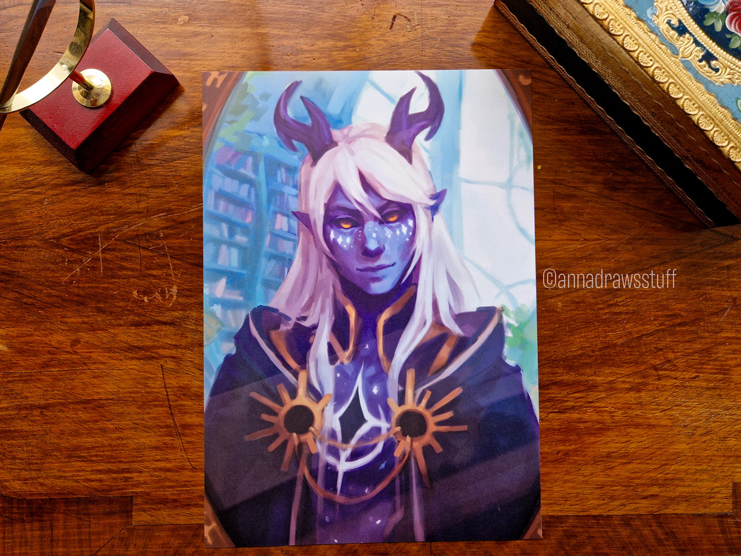 Aaravos Art Prints - A4 (letter) or A6 (postcard) size