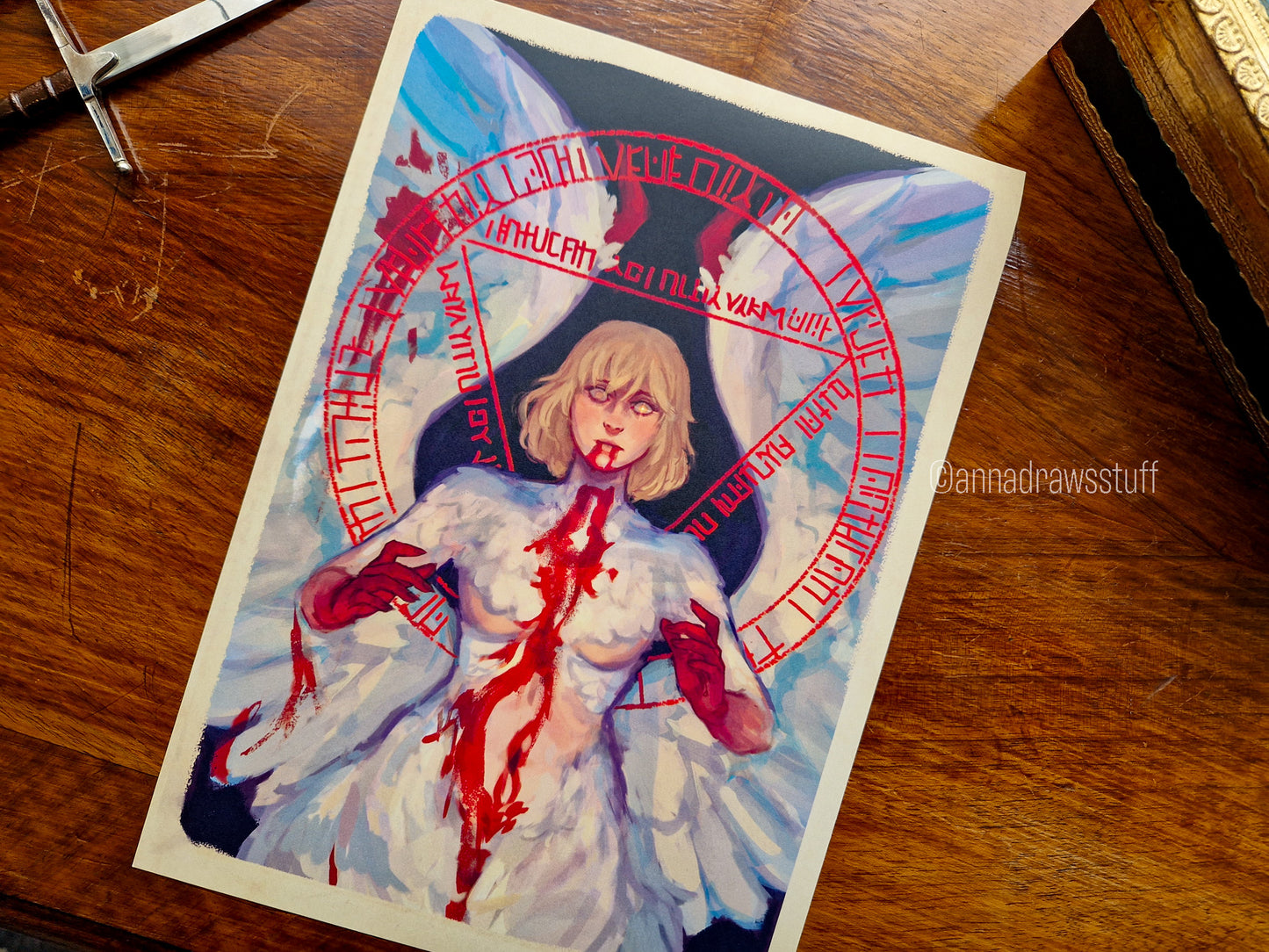 Falin Art Print (Dungeon Meshi) - A4 (Letter) or A6 (postcard) size