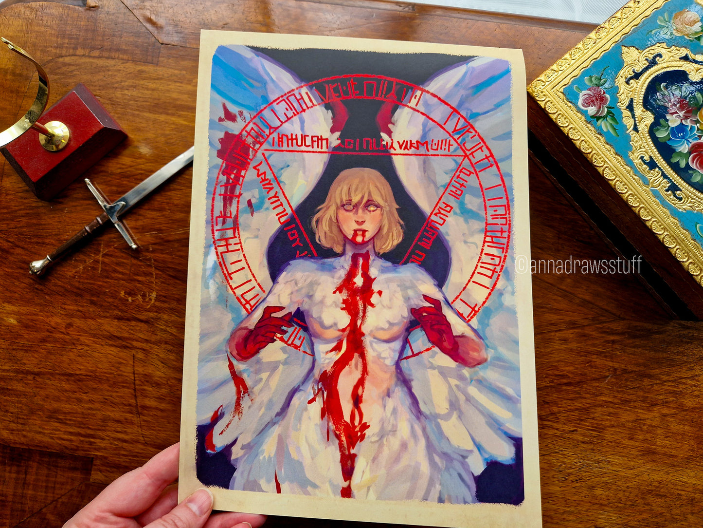 Falin Art Print (Dungeon Meshi) - A4 (Letter) or A6 (postcard) size