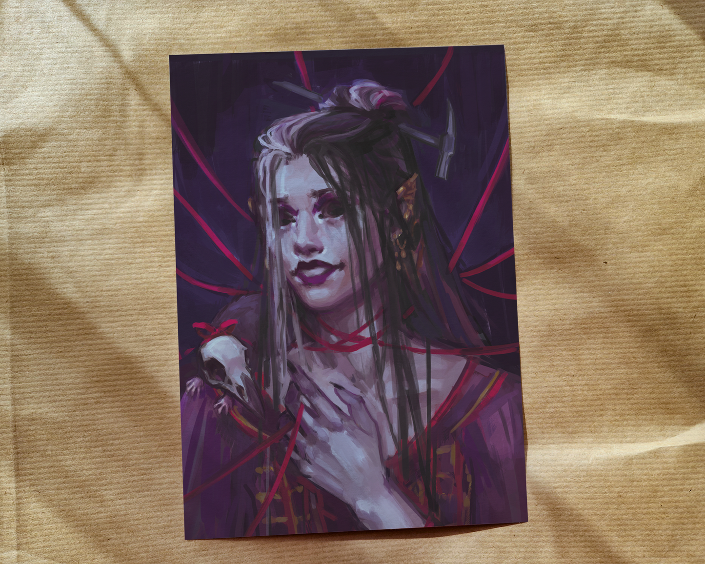 Laudna - A5 Art Print