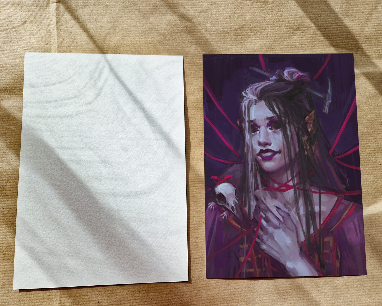 Laudna - A5 Art Print