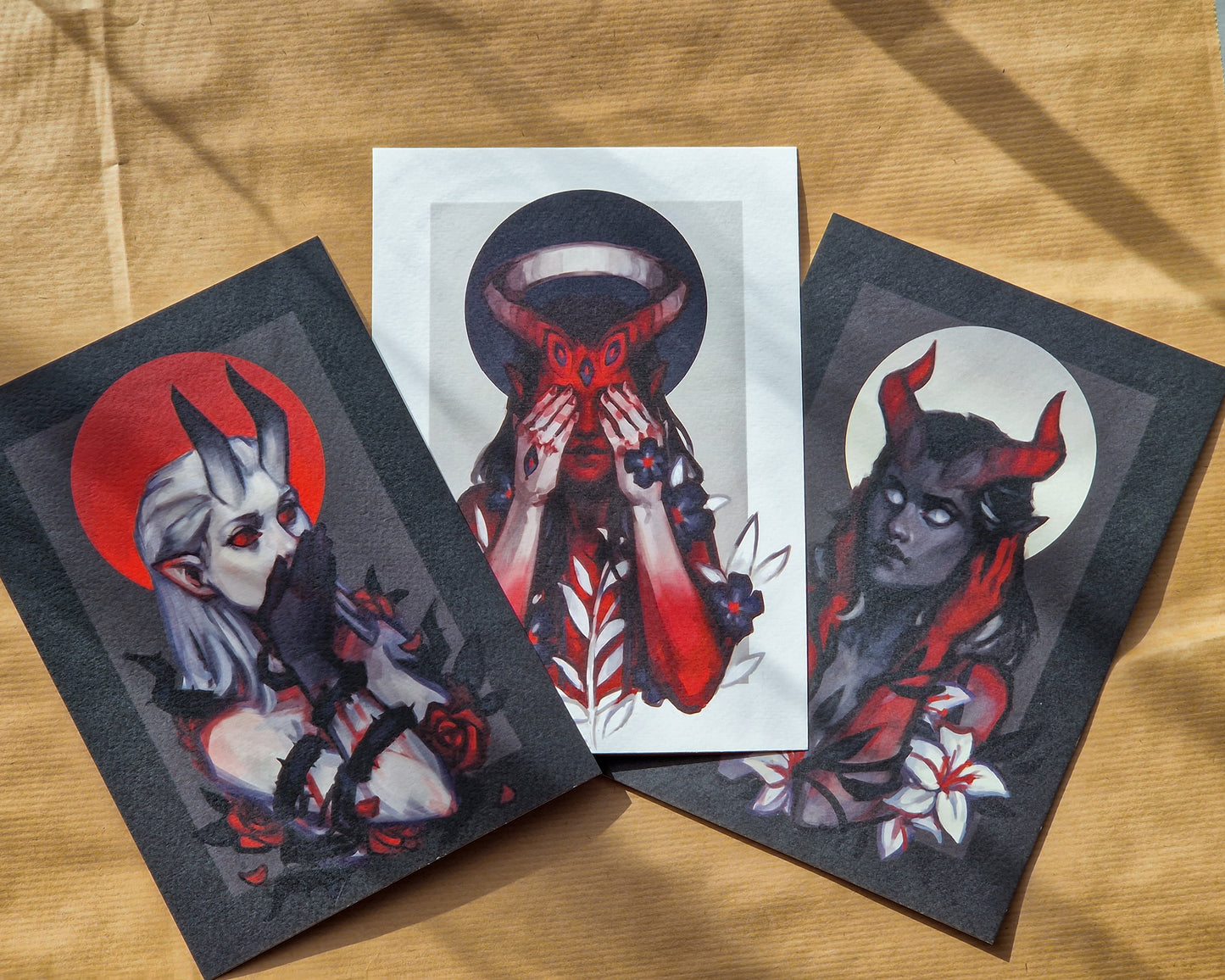 Speak No Evil, See No Evil, Hear No Evil - A5 Art Prints