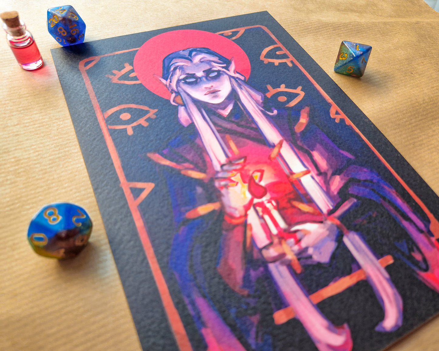 Lys - A5 Art Print