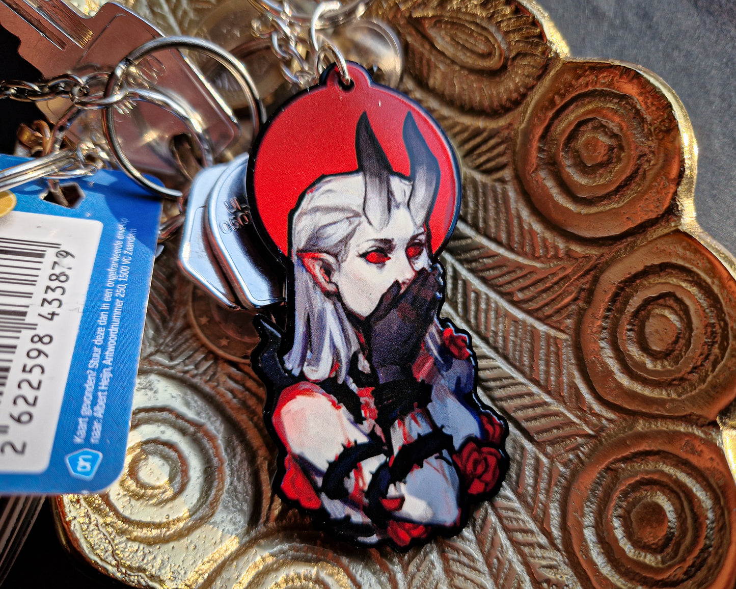 Acrylic Demon Girl Keychains