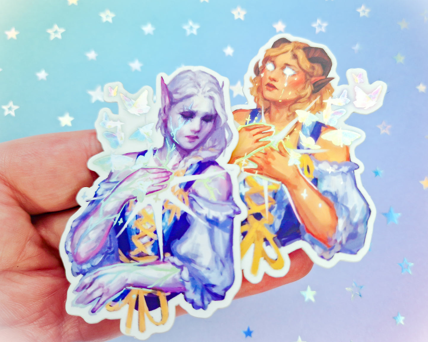 Kindness Holographic Stickers