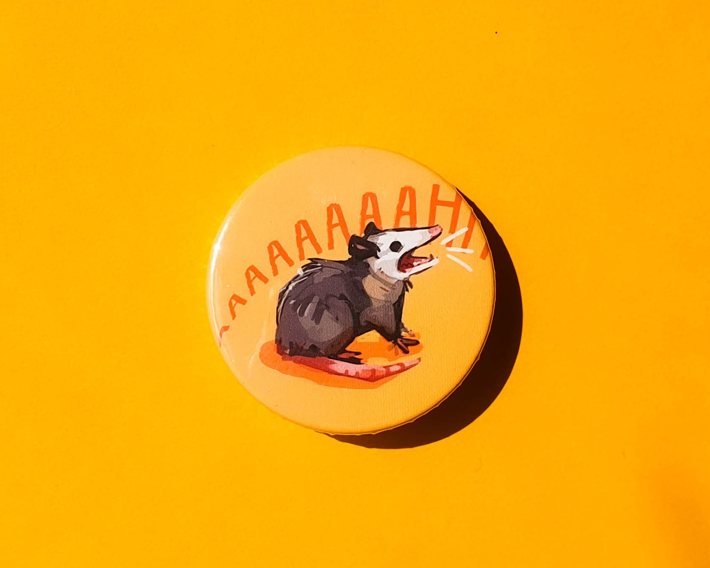 Trash Person Pinback Buttons