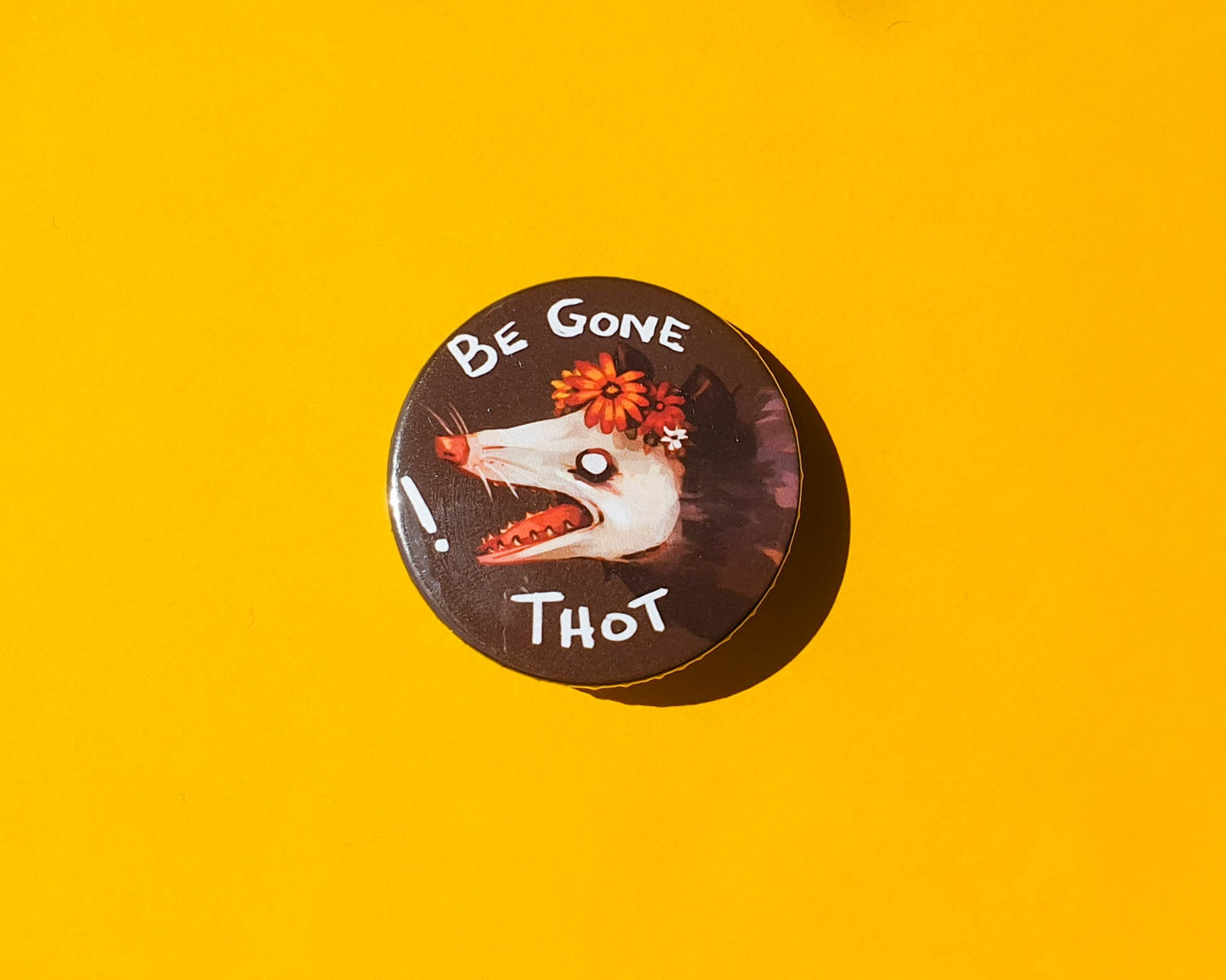 Trash Person Pinback Buttons