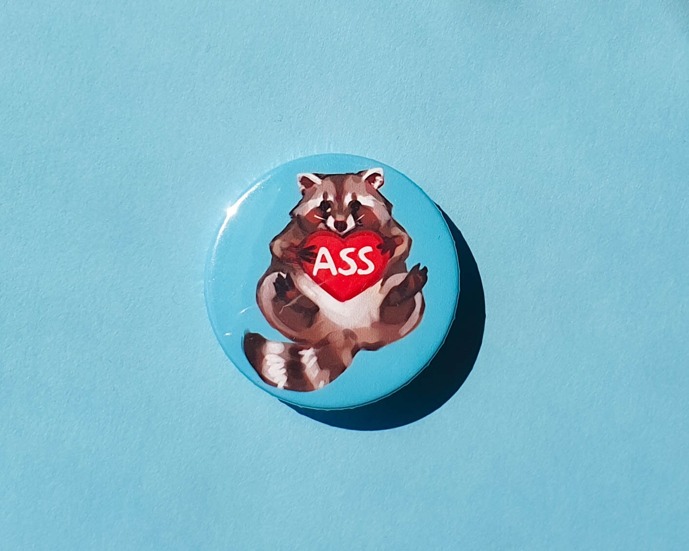 Raccoon Pinback Button Pack