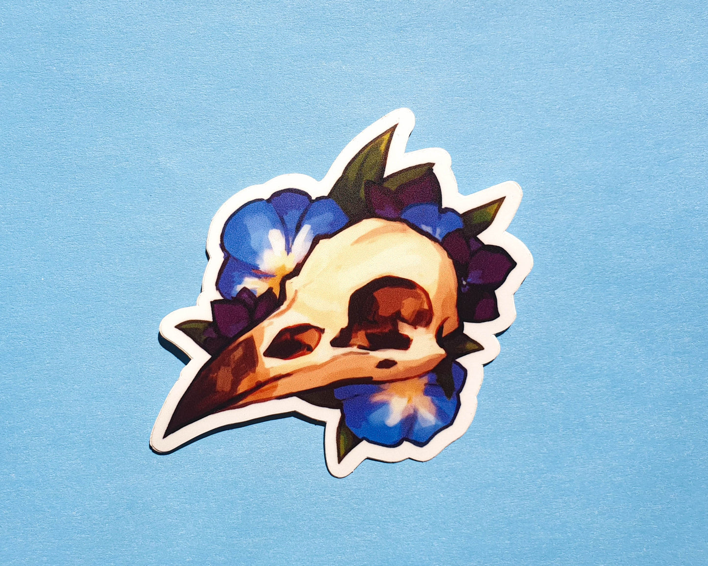 Animal Skulls and Flowers - Weatherproof Vinyl Stickers