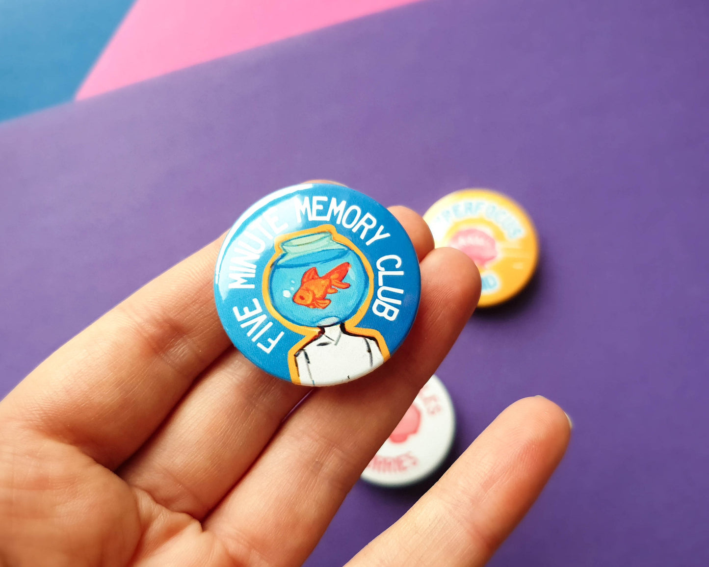 ADHD Pinback Buttons