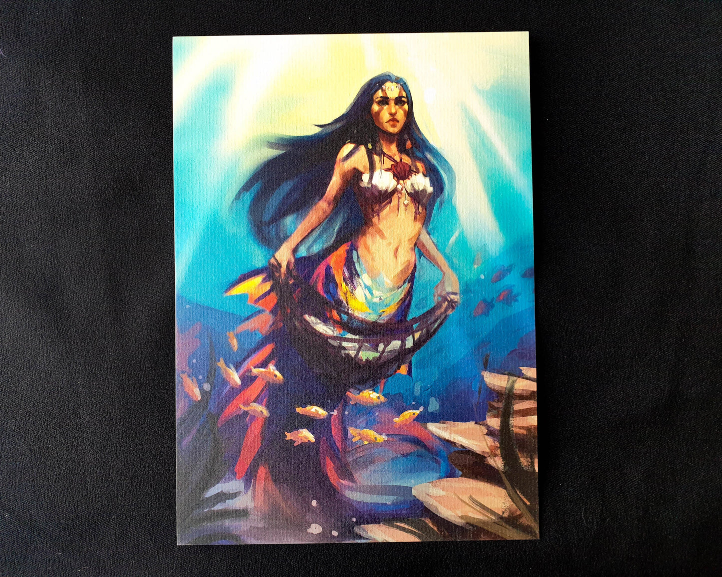 Mermaid - A5 Art Print