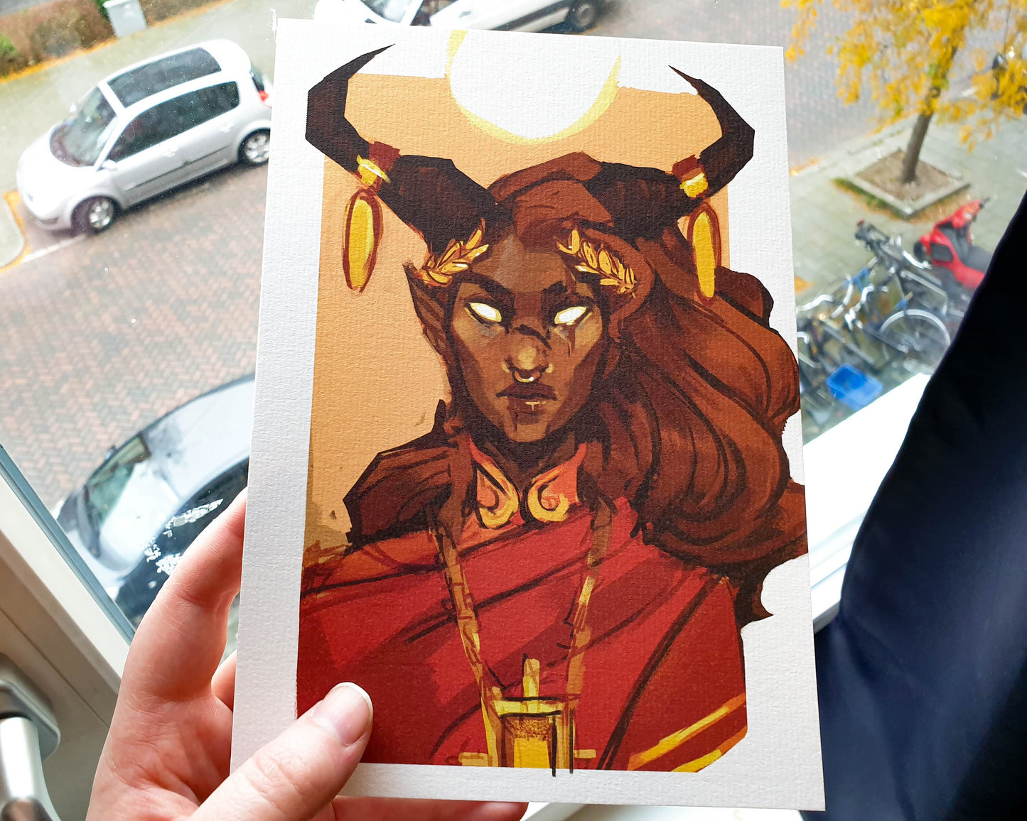 Sun Priestess - A5 Art Print