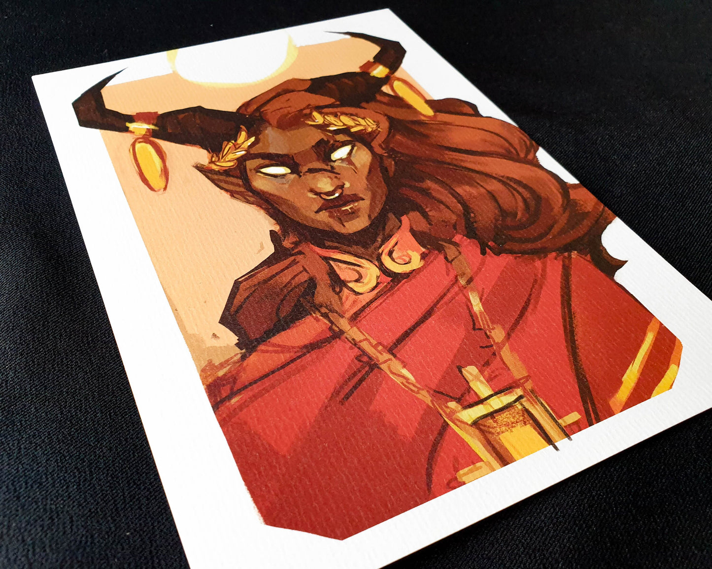 Sun Priestess - A5 Art Print