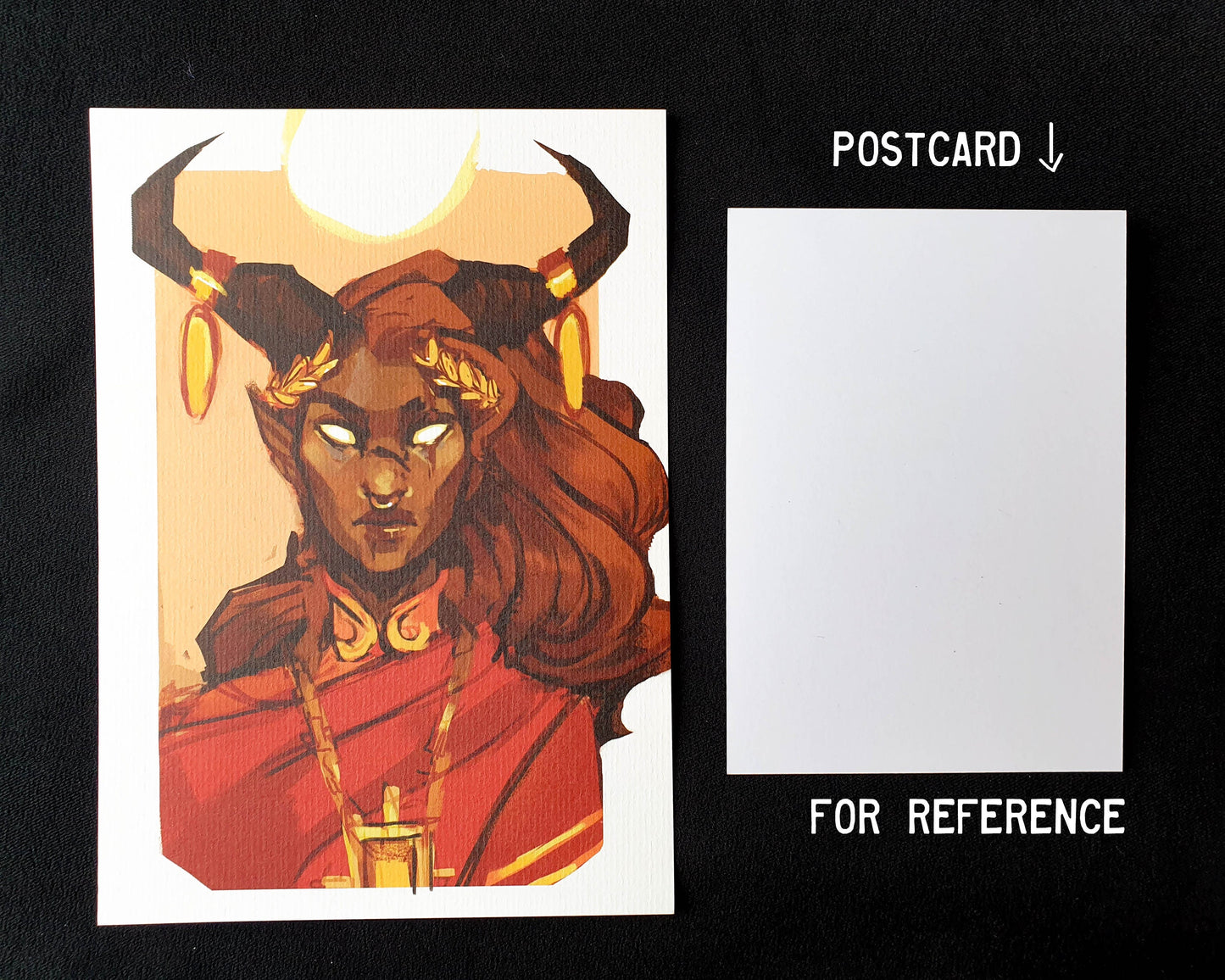 Sun Priestess - A5 Art Print