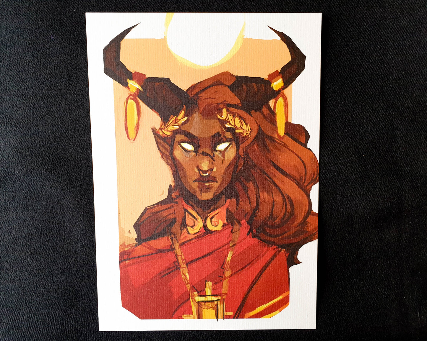 Sun Priestess - A5 Art Print