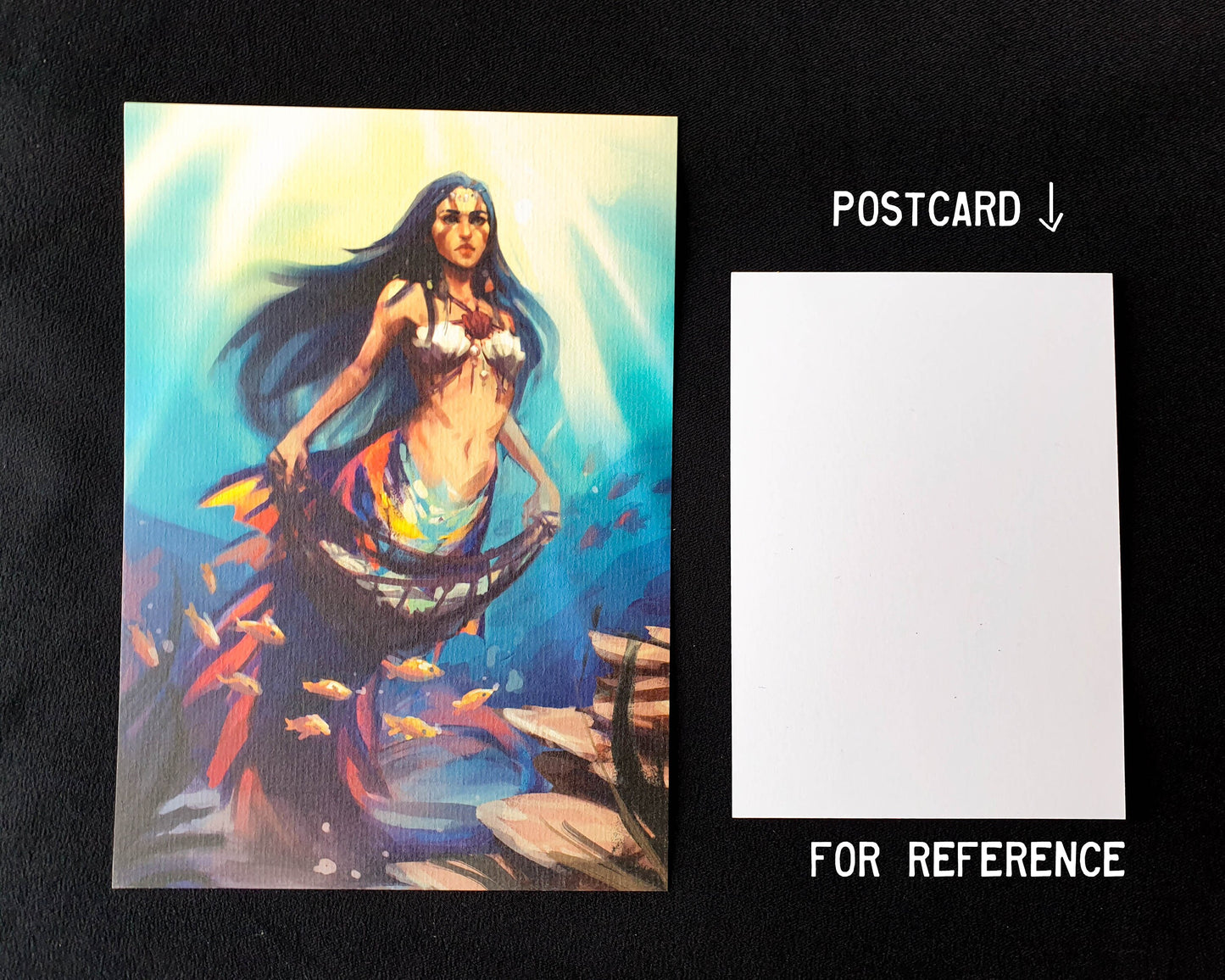Mermaid - A5 Art Print
