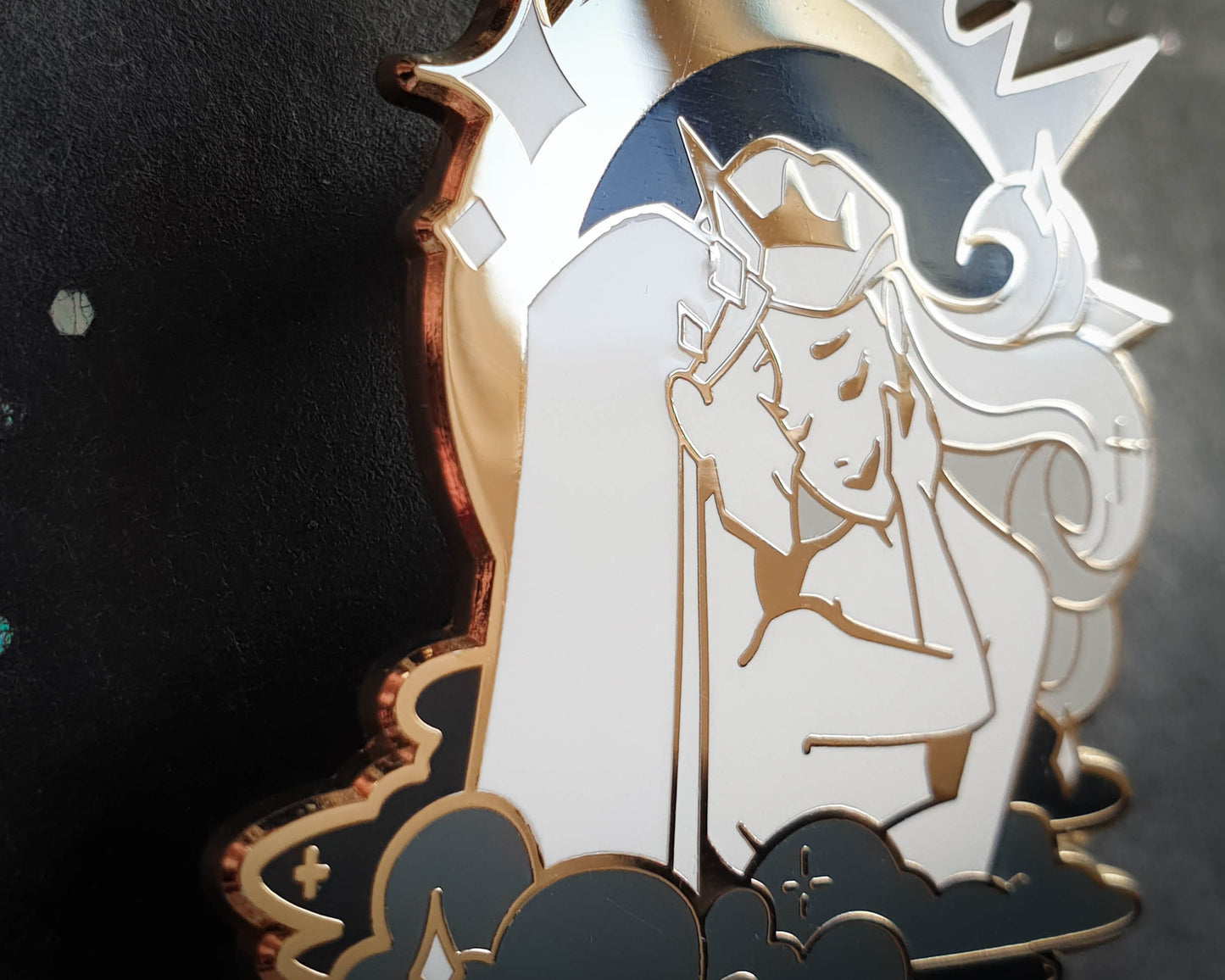 The Lovers - Hard Enamel Pin - Star-crossed Lovers (Collaboration by Astermorn and Annadrawsstuff)