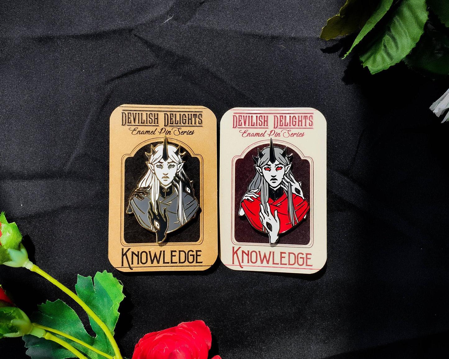 Knowledge - Hard Enamel Pin - Devilish Delights series