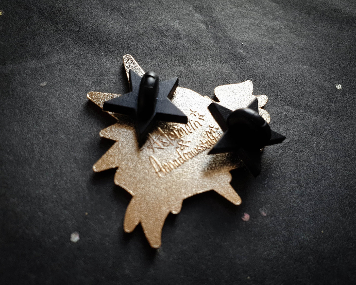The Eclipse - Hard Enamel Pin - Star-crossed Lovers (Collaboration by Astermorn and Annadrawsstuff)