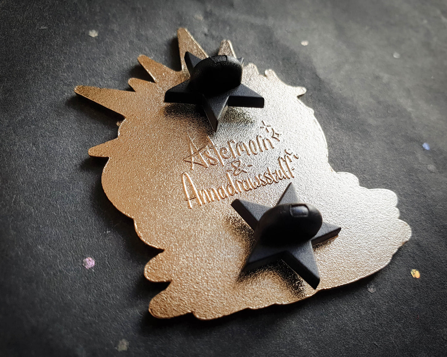 The Lovers - Hard Enamel Pin - Star-crossed Lovers (Collaboration by Astermorn and Annadrawsstuff)