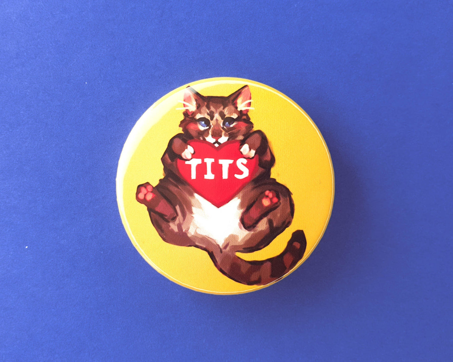 Frisky Animal Pinback buttons