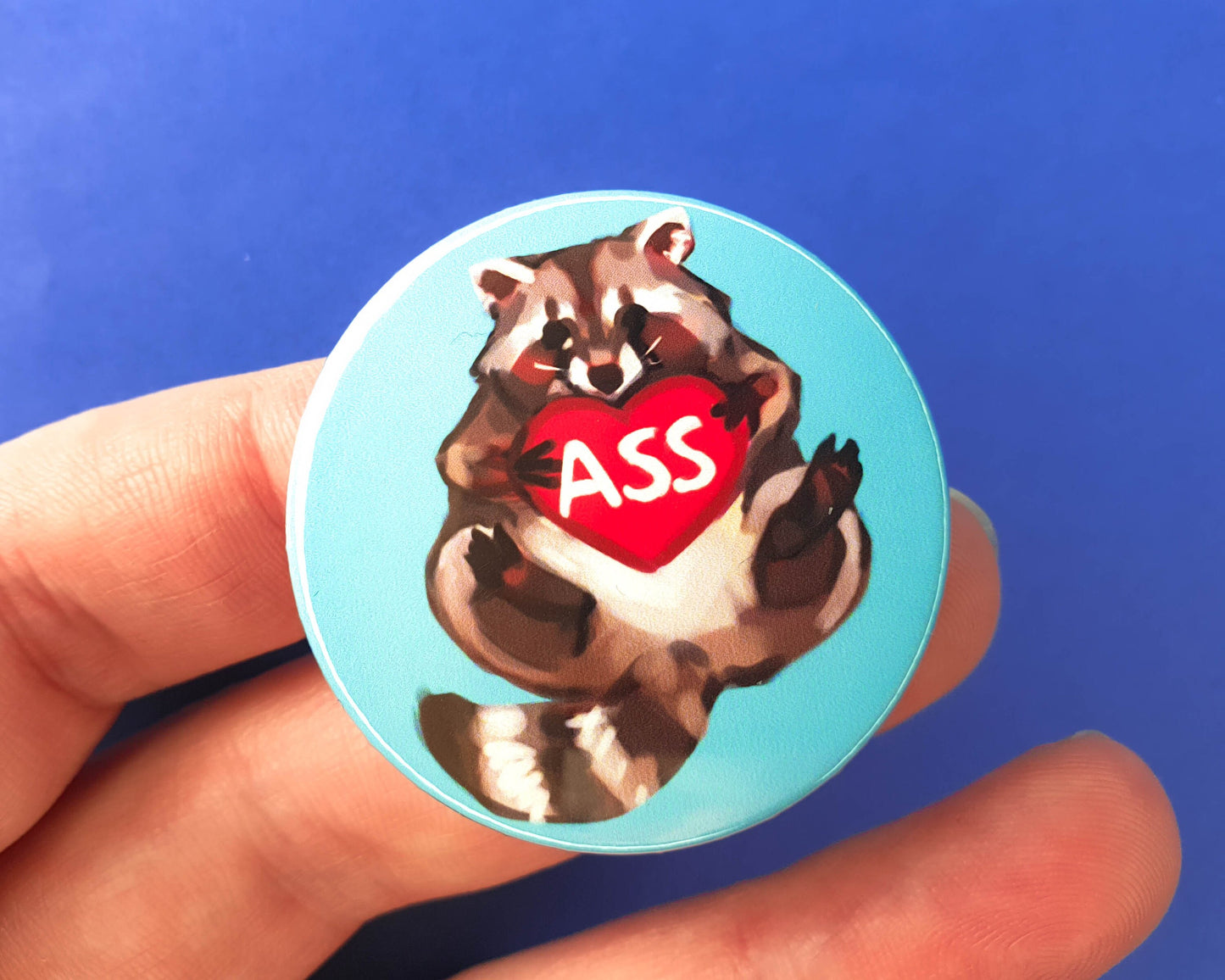 Frisky Animal Pinback buttons
