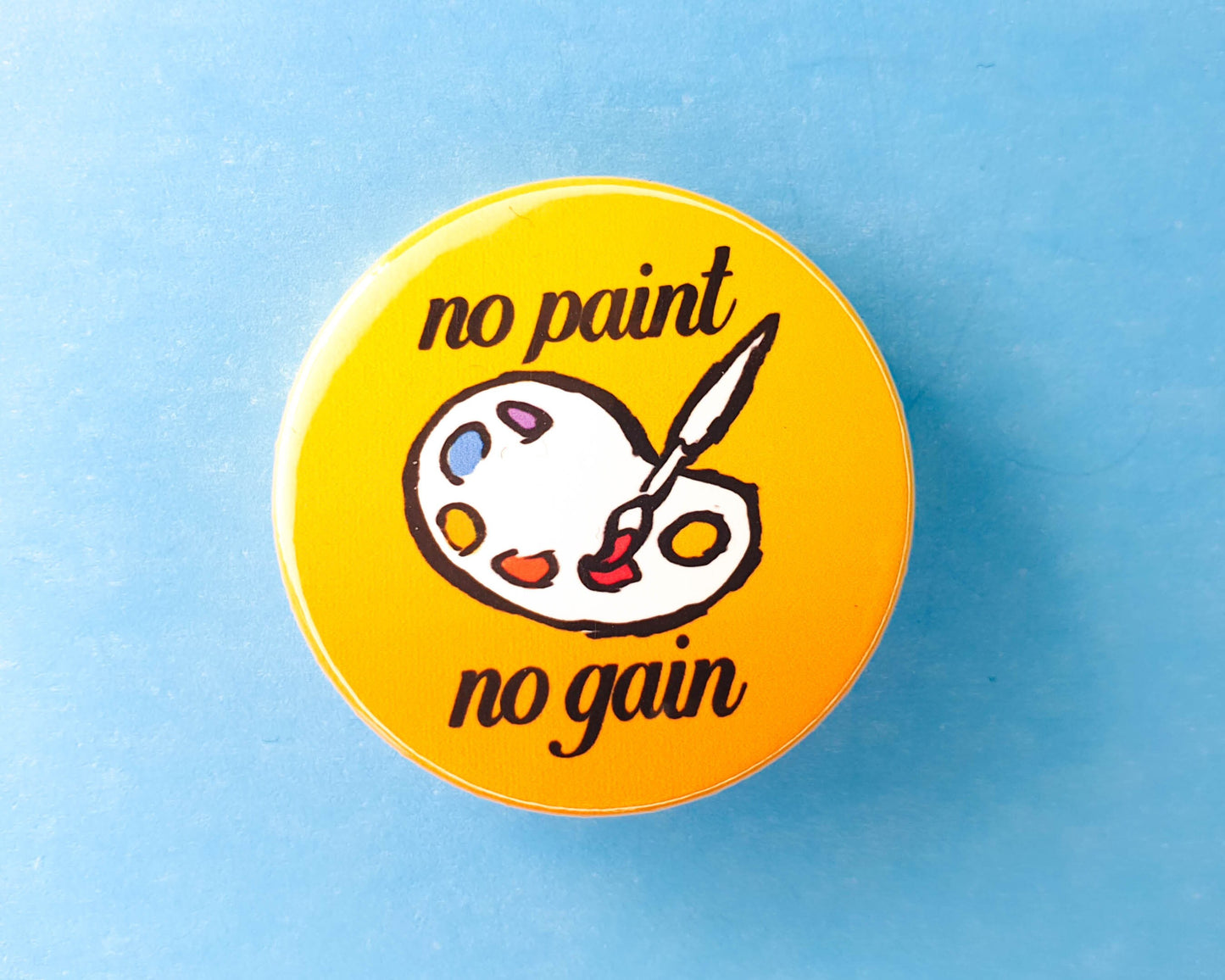 Artist Raccoon Pinback Buttons