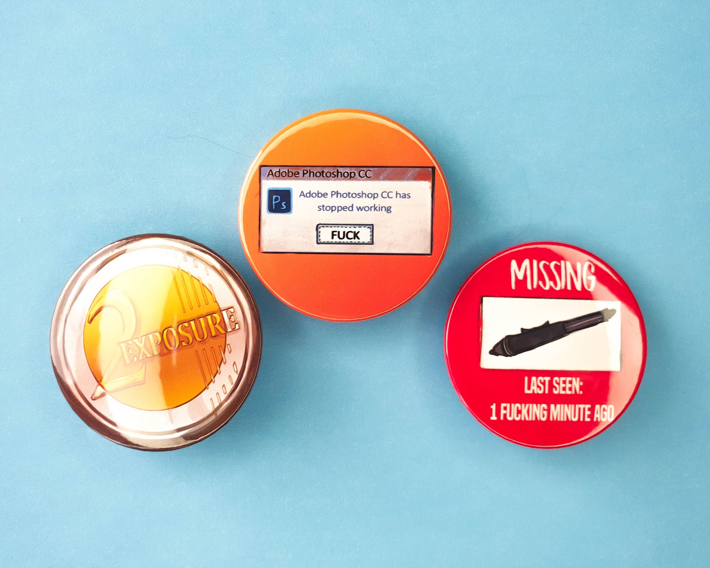 Artist Life Pinback Buttons