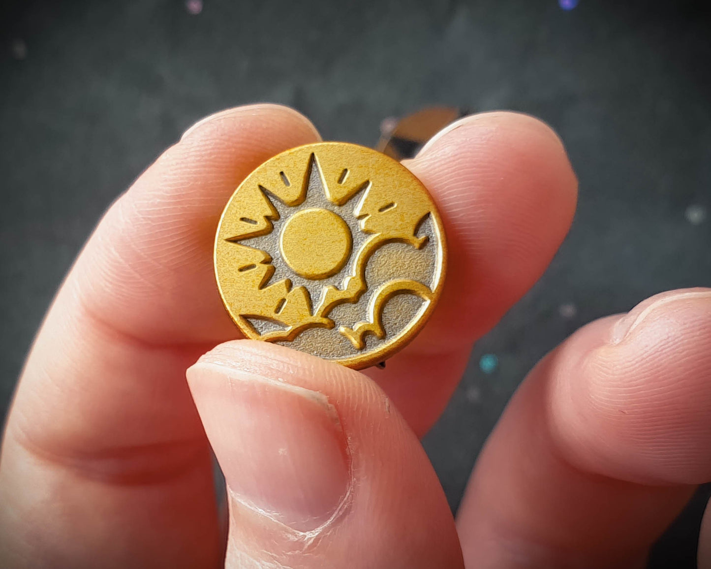 The Dawn - Mini Pin Set - Star-crossed Lovers (Collaboration by Astermorn and Annadrawsstuff)